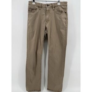 34 Heritage Pants Men 35x32 Beige Khaki Charisma Comfort Rise Classic Fit